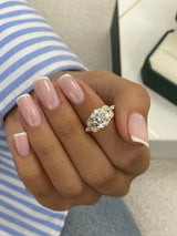 Giulia Engagement Ring 3.02 Carat Yellow Gold