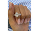 Ginevra - Oval Cut 4.80 Carat Diamond Engagement Ring