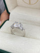 Manon Engagement Ring 3.02 Carat White Gold