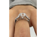 Manon - Round Cut 3.02 Carat Diamond Engagement Ring