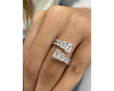 - Emerald Cut Diamonds 2.94 Carat TCW