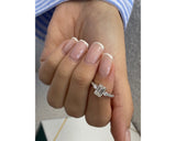 Star - Emerald Cut 1.23 Carat Diamond Engagement Ring