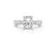 Sigal - Radiant Cut 4.60 Carat Diamond Engagement Ring