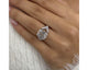 Zuri - Emerald Cut 4.90 Carat Diamond Engagement Ring