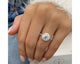 April - Round Cut 2.05 Carat Diamond Engagement Ring