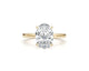 Olive - Oval Cut 3.10 Carat Diamond Engagement Ring