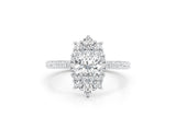 Lucia - Oval Cut 1.55 Carat Diamond Engagement Ring