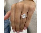 Lucia - Oval Cut 1.55 Carat Diamond Engagement Ring