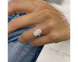 Lucia - Oval Cut 1.55 Carat Diamond Engagement Ring