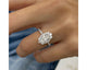 Lucia - Oval Cut 1.55 Carat Diamond Engagement Ring