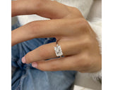 Ruth - Radiant Cut 2.10 Carat Diamond Engagement Ring