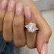 Valeria Engagement Ring 2.05 Carat White Gold