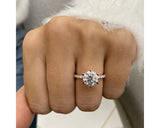 Cecilia - Round Cut 2.35 Carat Diamond Engagement Ring