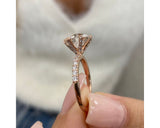 Cecilia - Round Cut 2.35 Carat Diamond Engagement Ring