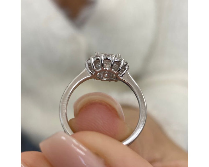 Alani - Round Cut 1.45 Carat Diamond Engagement Ring