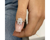 Piper - Radiant Cut 1.22 Carat Diamond Engagement Ring