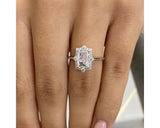 Piper - Radiant Cut 1.22 Carat Diamond Engagement Ring