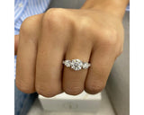 Amira - Round Cut 1.98 Carat Diamond Engagement Ring