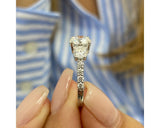 Amira - Round Cut 1.98 Carat Diamond Engagement Ring