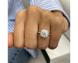 Aspen - Round Cut 1.80 Carat Diamond Engagement Ring