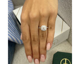 Aspen - Round Cut 1.80 Carat Diamond Engagement Ring