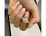 Georgia - Round Cut 4.30 Carat Diamond Engagement Ring