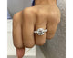 Georgia - Round Cut 4.30 Carat Diamond Engagement Ring