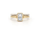 Reese-set - Radiant Cut 1.41 Carat Diamond Engagement Ring