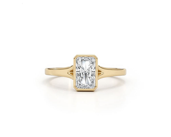 Reese - Radiant Cut 2 Carat Diamond Engagement Ring