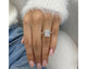 Lena - Cushion Cut 4.35 Carat Diamond Engagement Ring