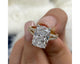 Lena - Cushion Cut 4.35 Carat Diamond Engagement Ring