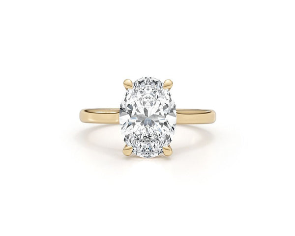 Michala - Oval Cut 2.62 Carat Diamond Engagement Ring