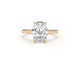 Michala - Oval Cut 2.62 Carat Diamond Engagement Ring