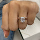 Zara Engagement Ring 3.46 Carat Rose Gold