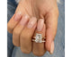 Zara-Set - Emerald Cut 3.46 Carat Diamond Engagement Ring