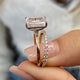 Zara Engagement Ring 3.46 Carat Rose Gold