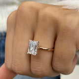 Zara Engagement Ring 3 Carat Rose Gold