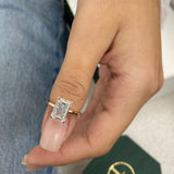 Zara Engagement Ring 3 Carat Rose Gold