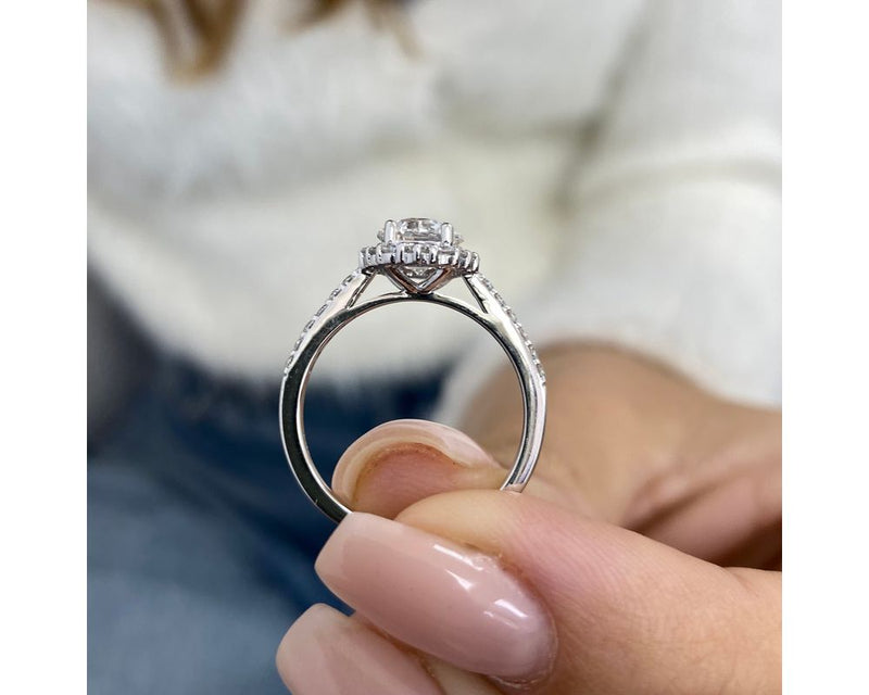 Alina - Round Cut 1.35 Carat Diamond Engagement Ring