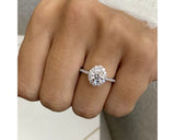 Alina - Round Cut 1.35 Carat Diamond Engagement Ring