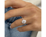 Alina - Round Cut 1.35 Carat Diamond Engagement Ring