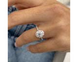 Alina - Round Cut 1.35 Carat Diamond Engagement Ring