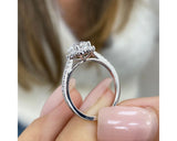 Alina - Round Cut 1.35 Carat Diamond Engagement Ring