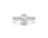 Molly-set - Oval Cut 2.05 Carat Diamond Engagement Ring