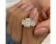 Sloane - Emerald Cut 4.40 Carat Diamond Engagement Ring