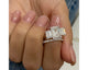 Sloane-set - Emerald Cut 4.85 Carat Diamond Engagement Ring