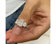 Sloane-set - Emerald Cut 4.85 Carat Diamond Engagement Ring