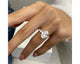 Parker - Oval Cut 4.41 Carat Diamond Engagement Ring