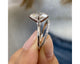 Oakley-set - Oval Cut 3.50 Carat Diamond Engagement Ring