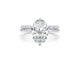 Oakley-set - Oval Cut 3.50 Carat Diamond Engagement Ring